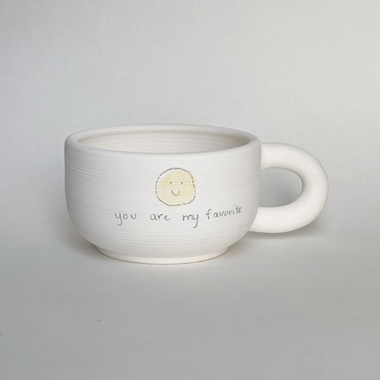 DIY Valentine's Message Mug